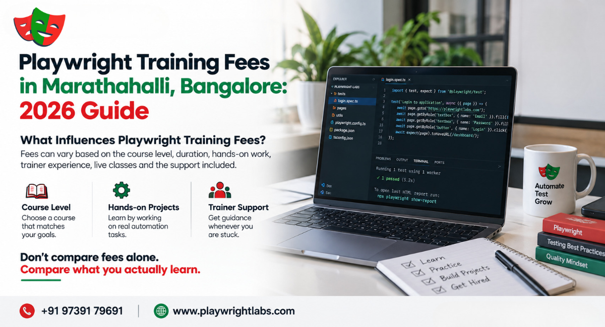 Playwright Training in Bangalore